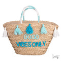 Borsa summer time nappine blu e turchese more amor