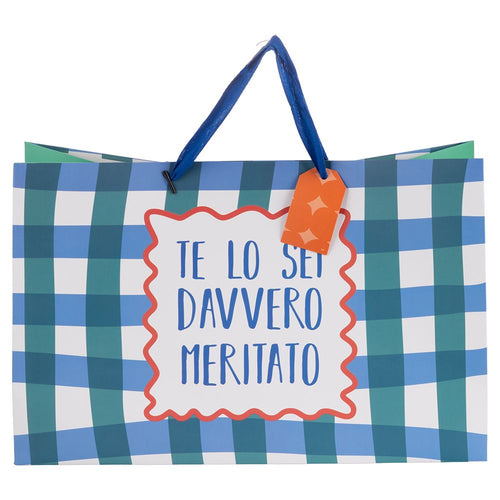 Busta regalo larga in carta