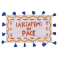 Tappeto bagno in cotone con nappine more amor