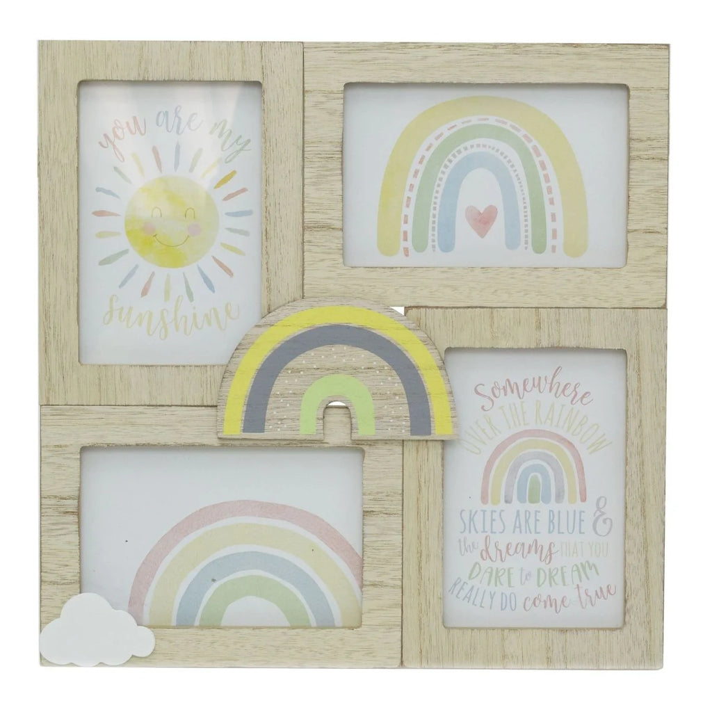 Cornice multipla da parete Rainbow