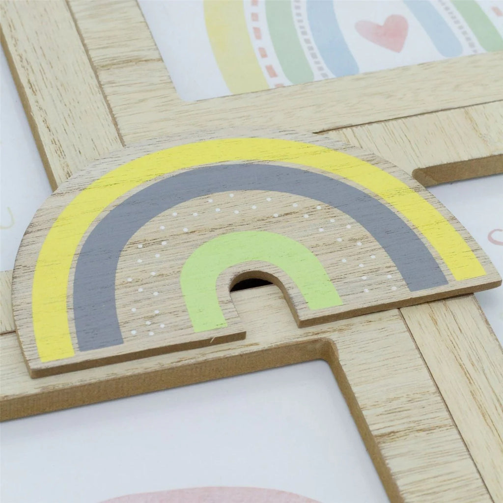 Cornice multipla da parete Rainbow
