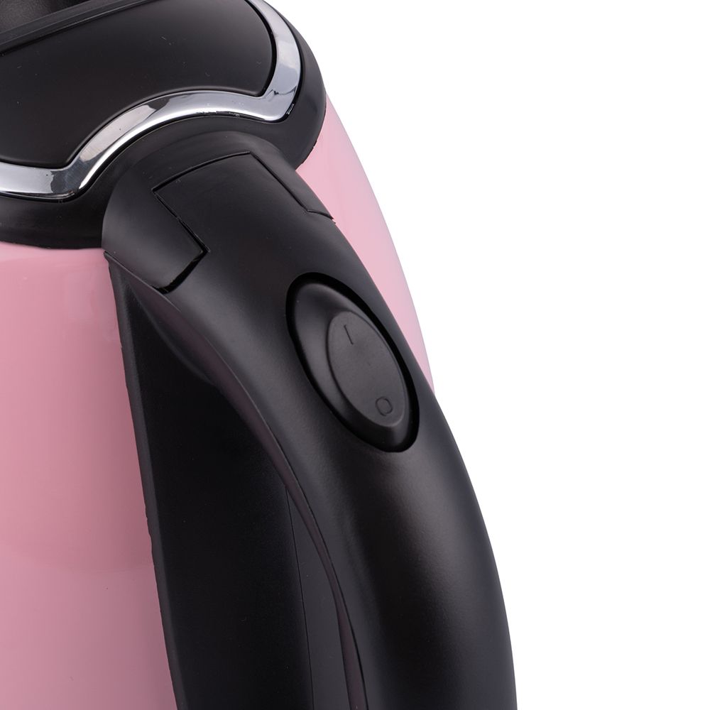 Bollitore elettrico 1,8 lt in acciaio inox, rosa, more amor