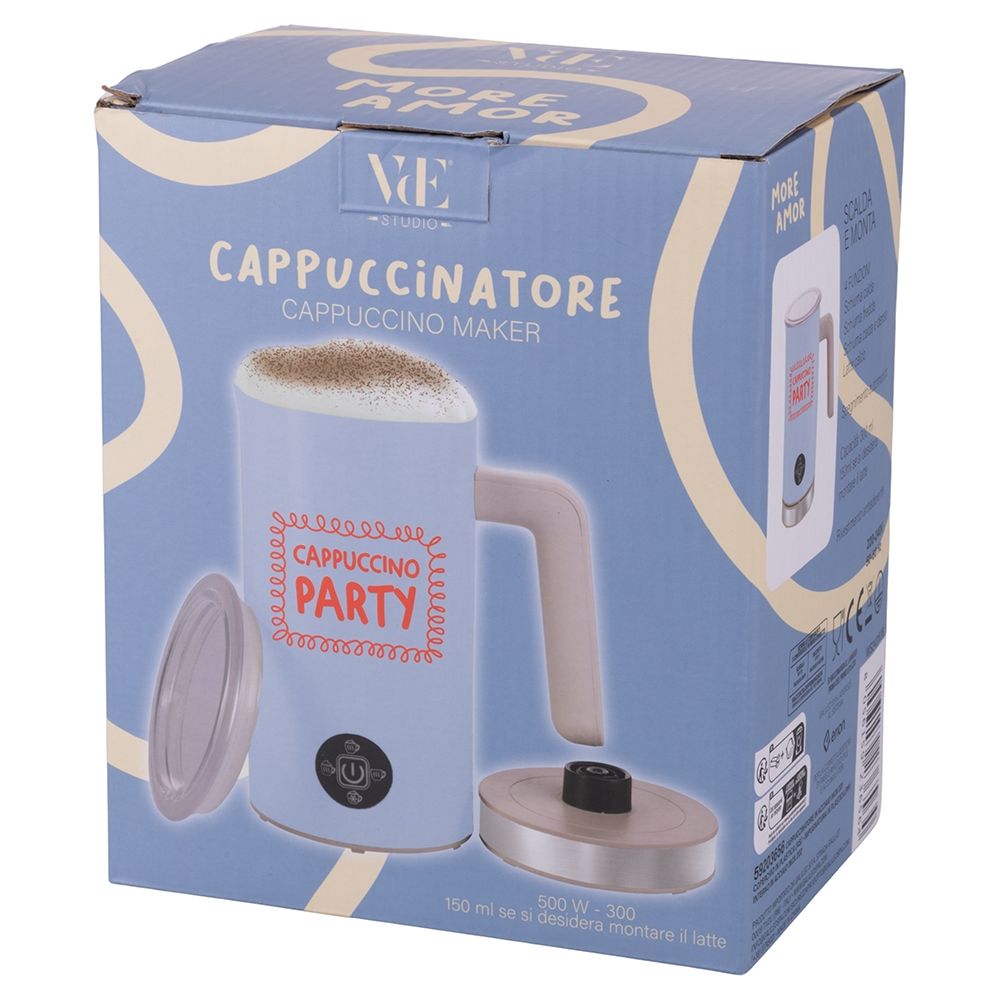 Cappuccinatore monta e scalda more amor