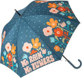 Ombrello "No rain no flowers"