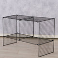 Scaffale Bamba metallo nero