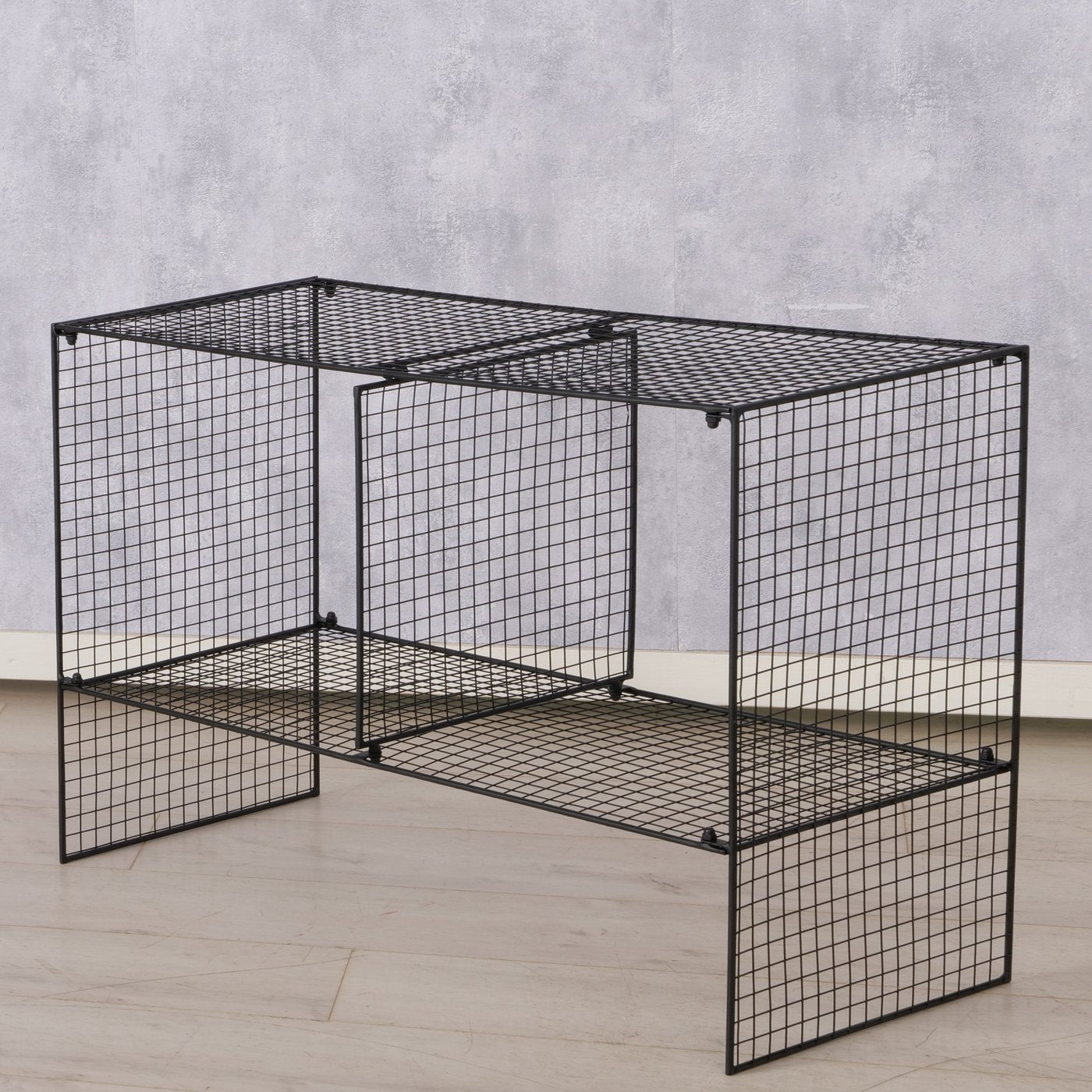 Scaffale Bamba metallo nero
