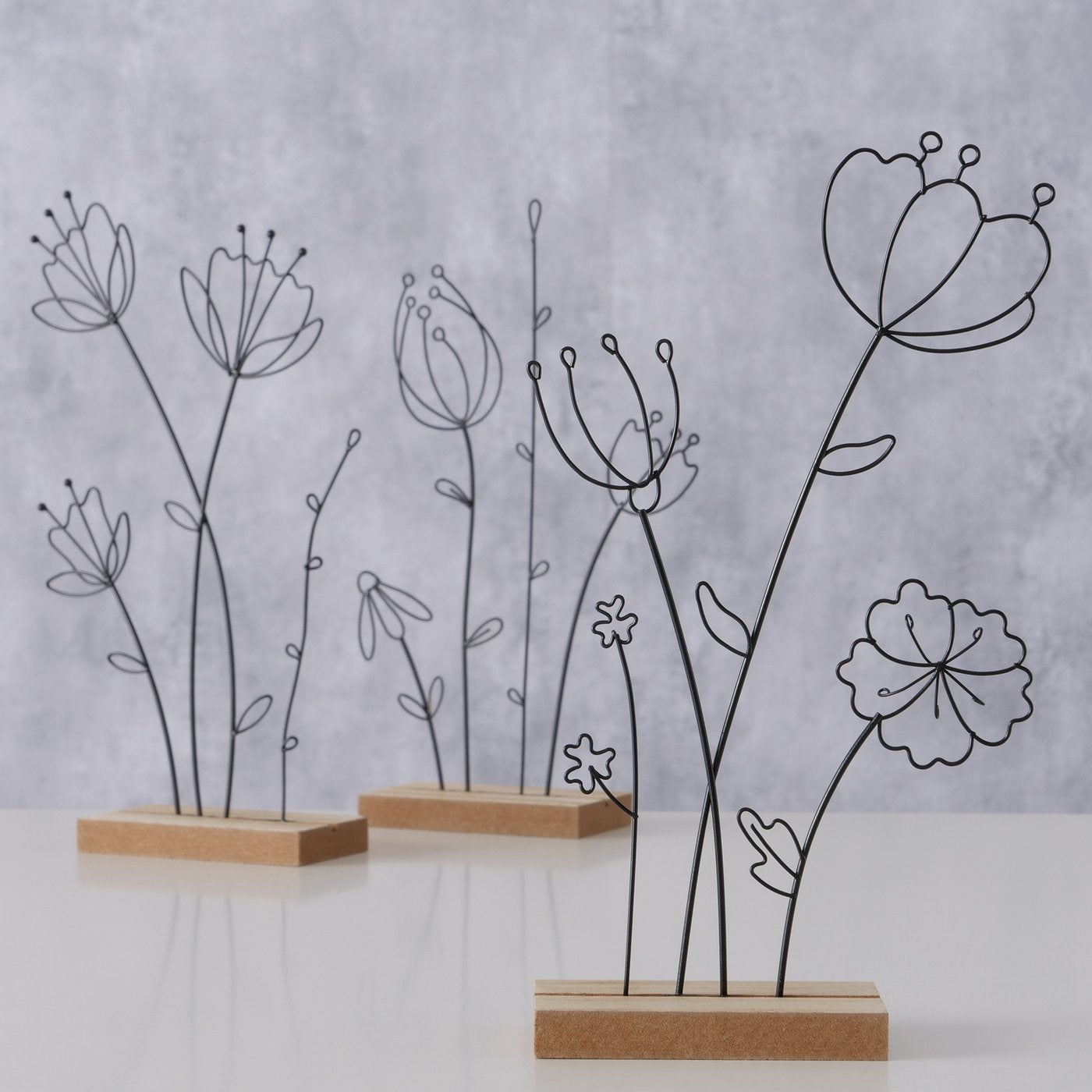 Oggetto decorativo Tulip 3 soggetti