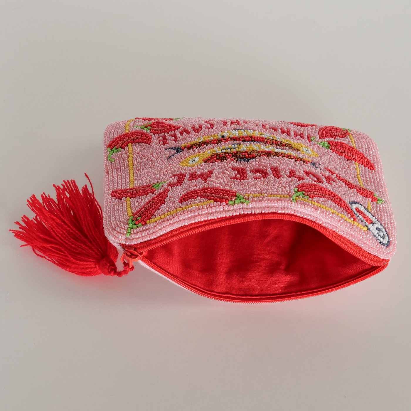 Pochette Notice me con perline