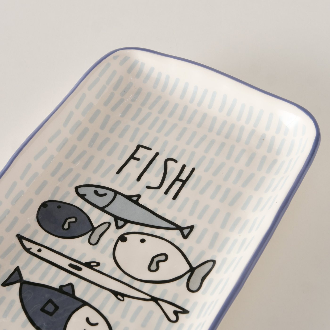 Piatto da portata set 2 pz Fish