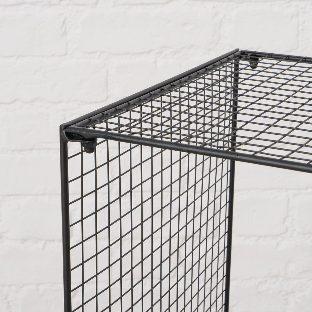 Scaffale Bamba metallo nero