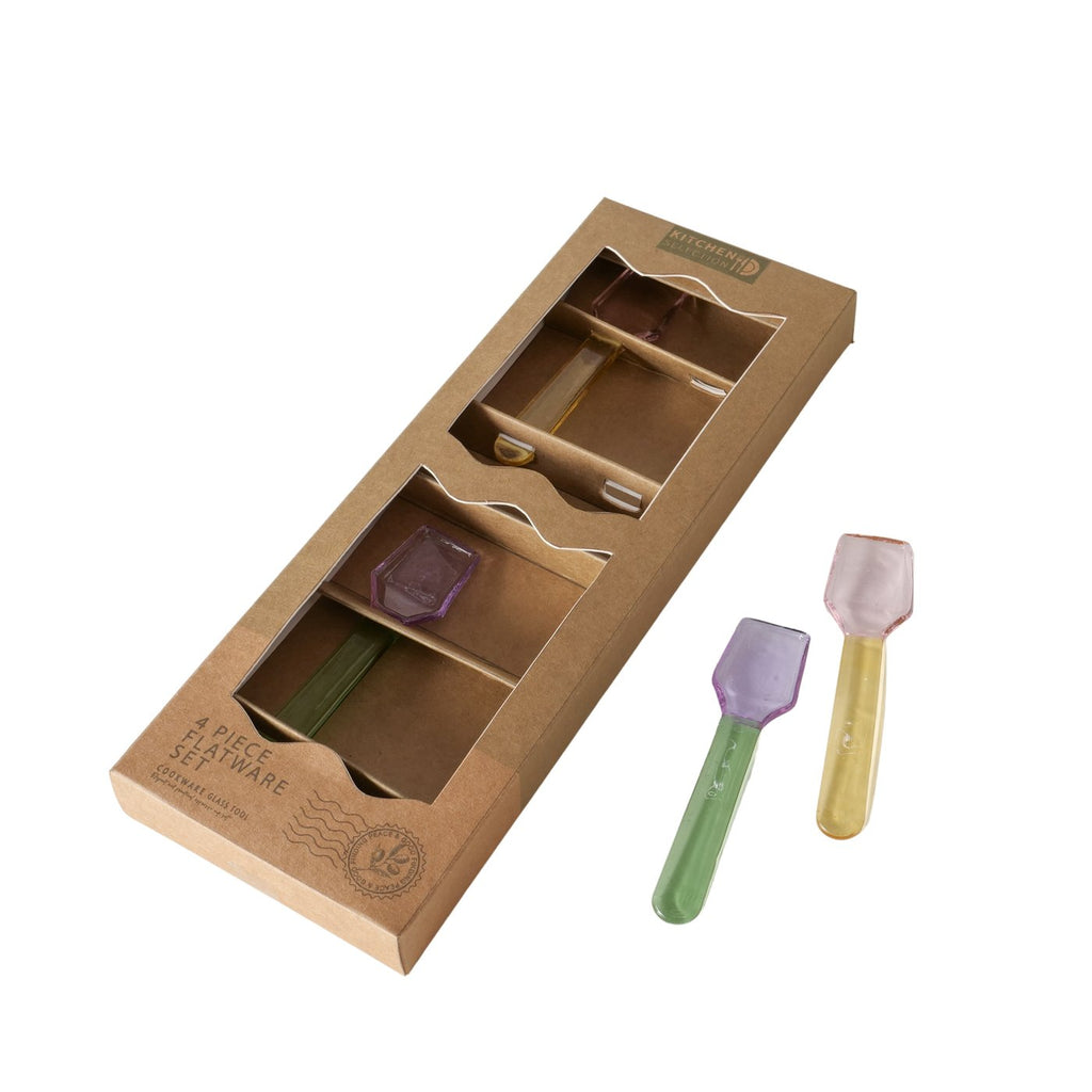 Set 4 pz cucchiaini gelato Ice