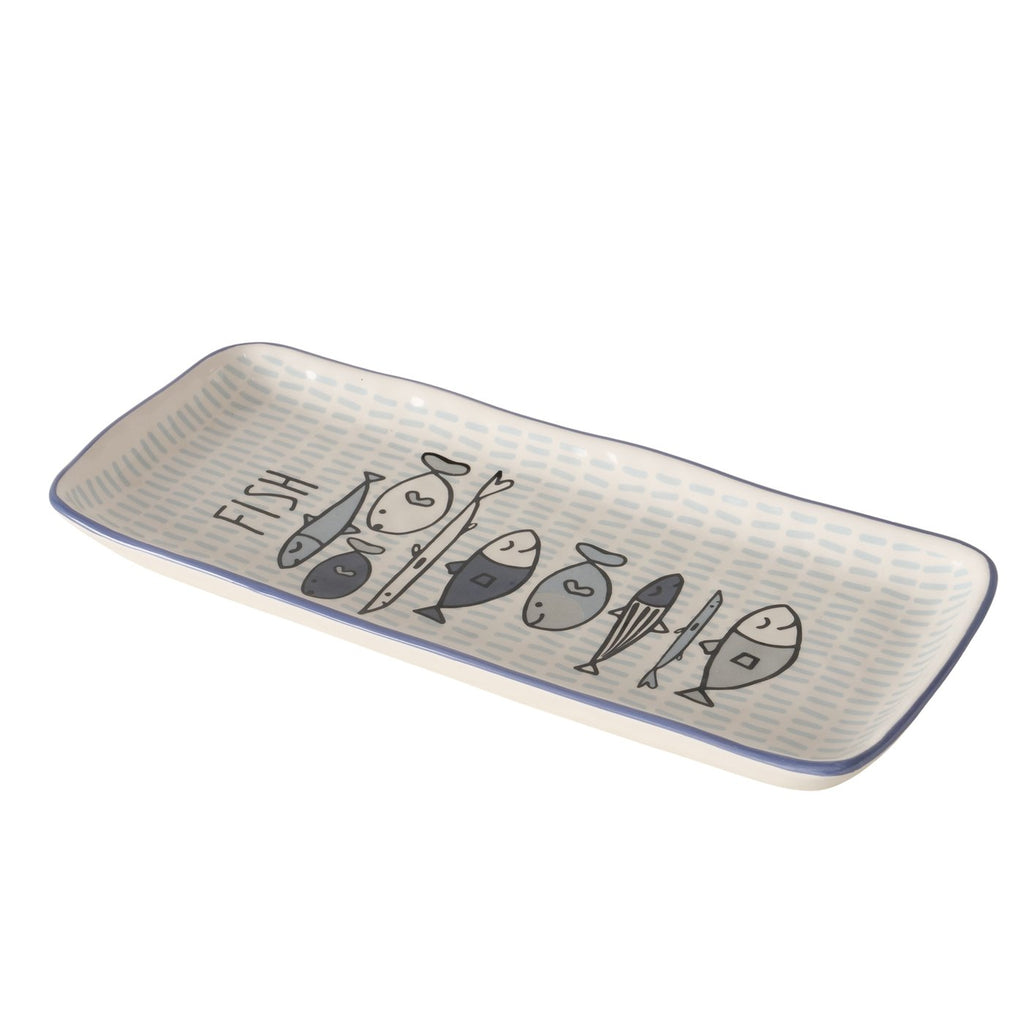 Piatto da portata set 2 pz Fish