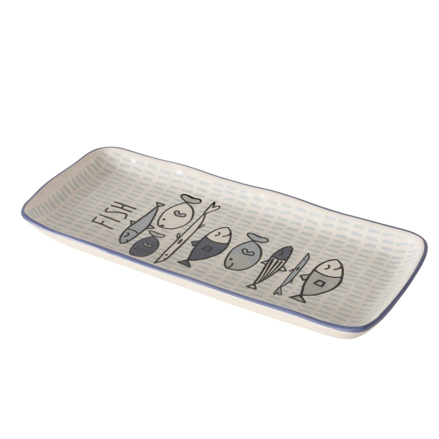 Piatto da portata set 2 pz Fish