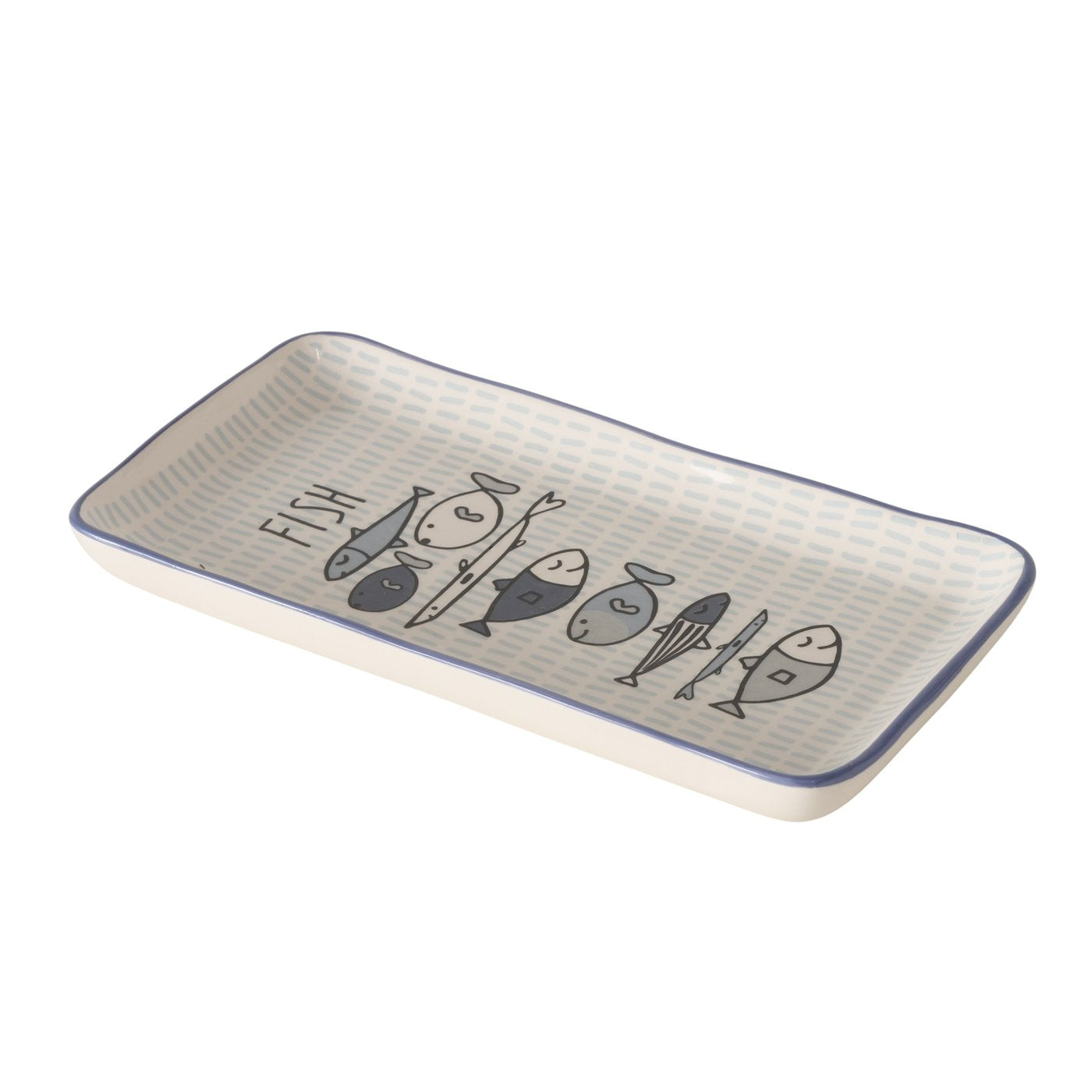 Piatto da portata set 2 pz Fish