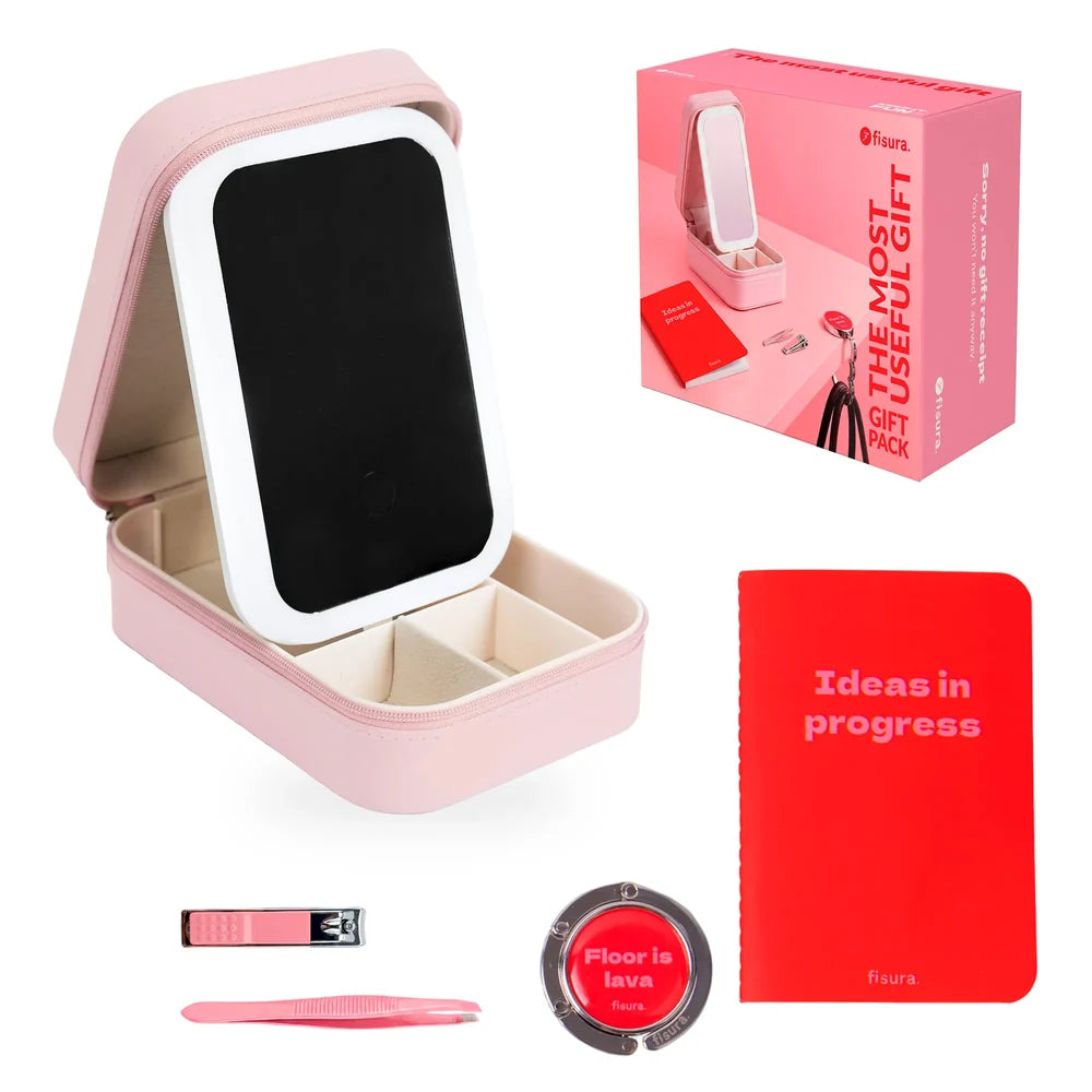 Confezione Regalo "The Most Useful Gift" rosa