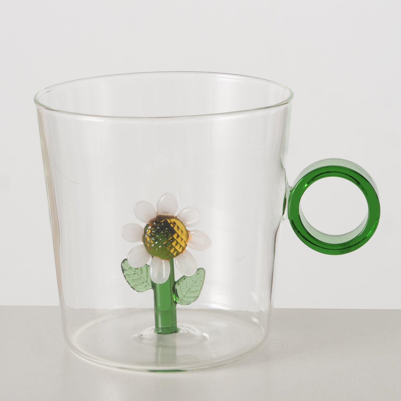 Tazza  vetro Sunflower