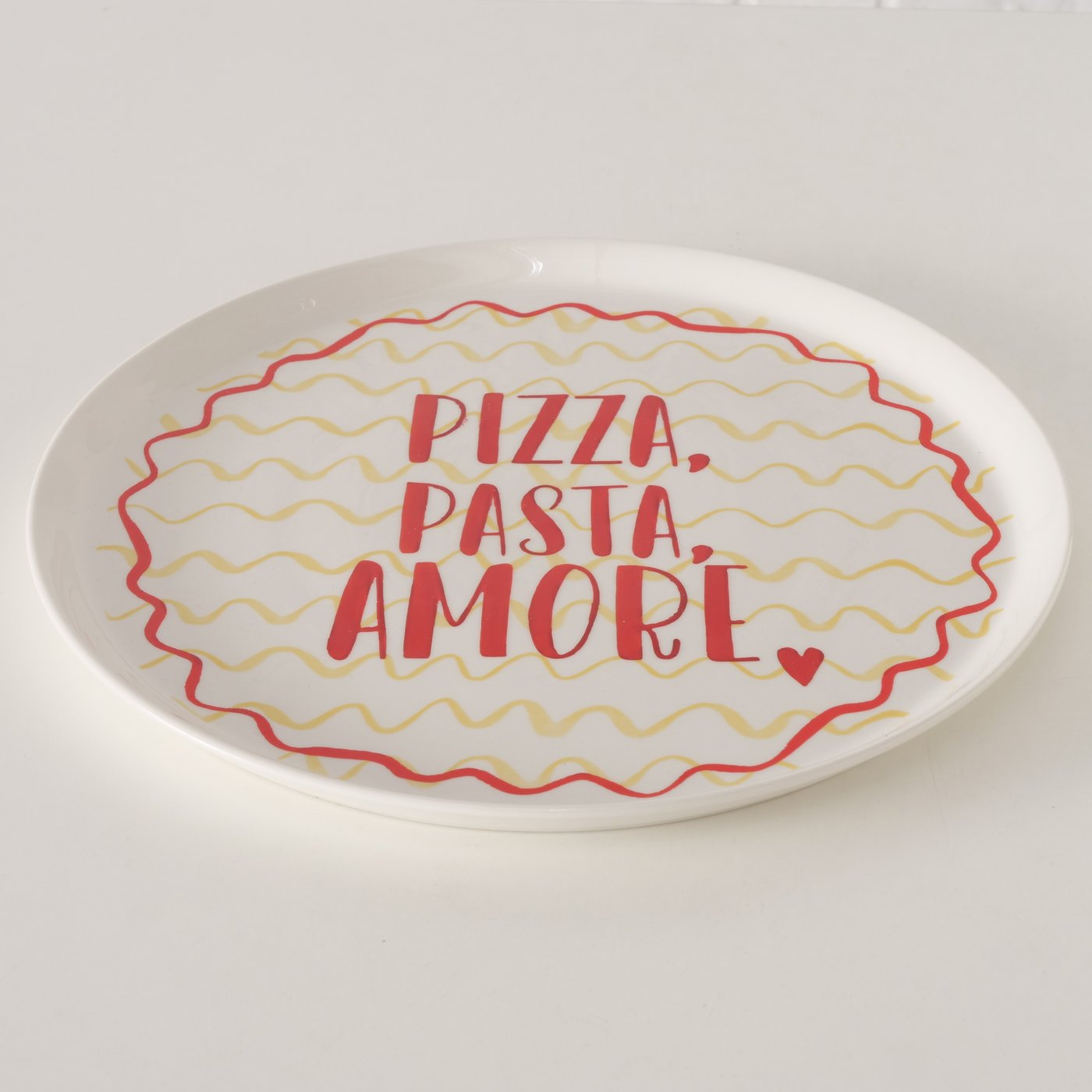 Piatto Pizza, Pasta, Amore