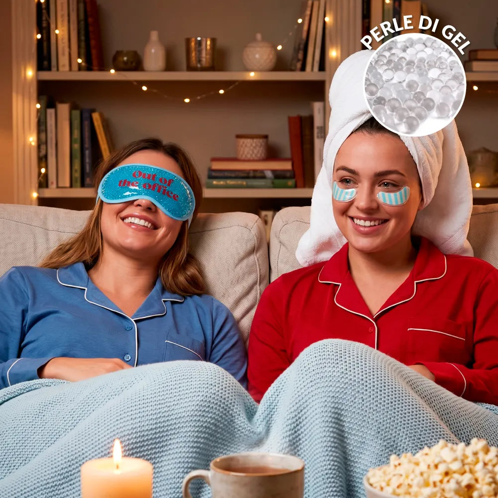 Kit Maschera Occhi e Patch "Out Of The office"