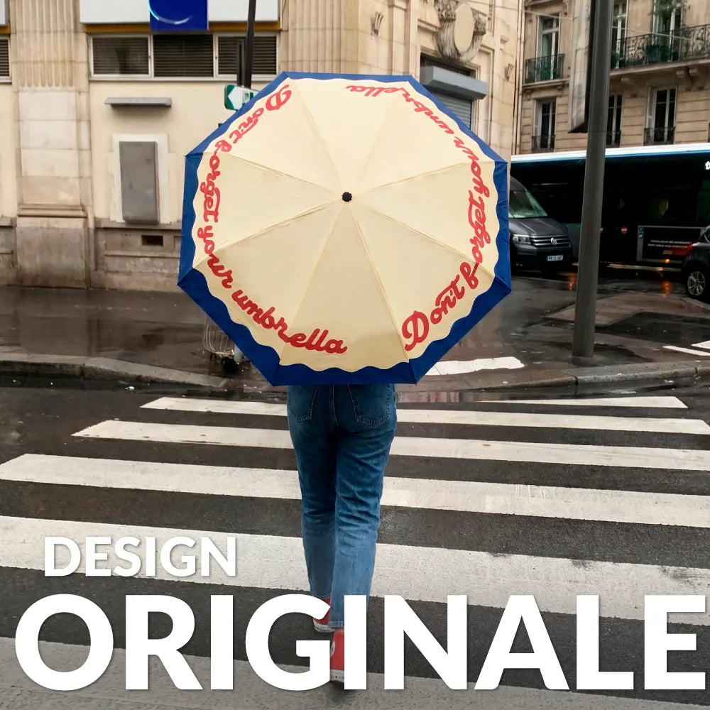 Ombrello pieghevole “Don’t forget your umbrella”