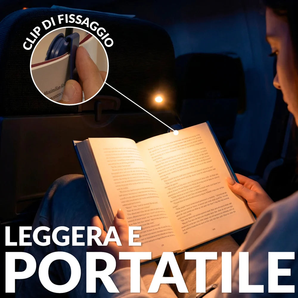 Luce da Lettura "Don't Forget to Light Me Up"
