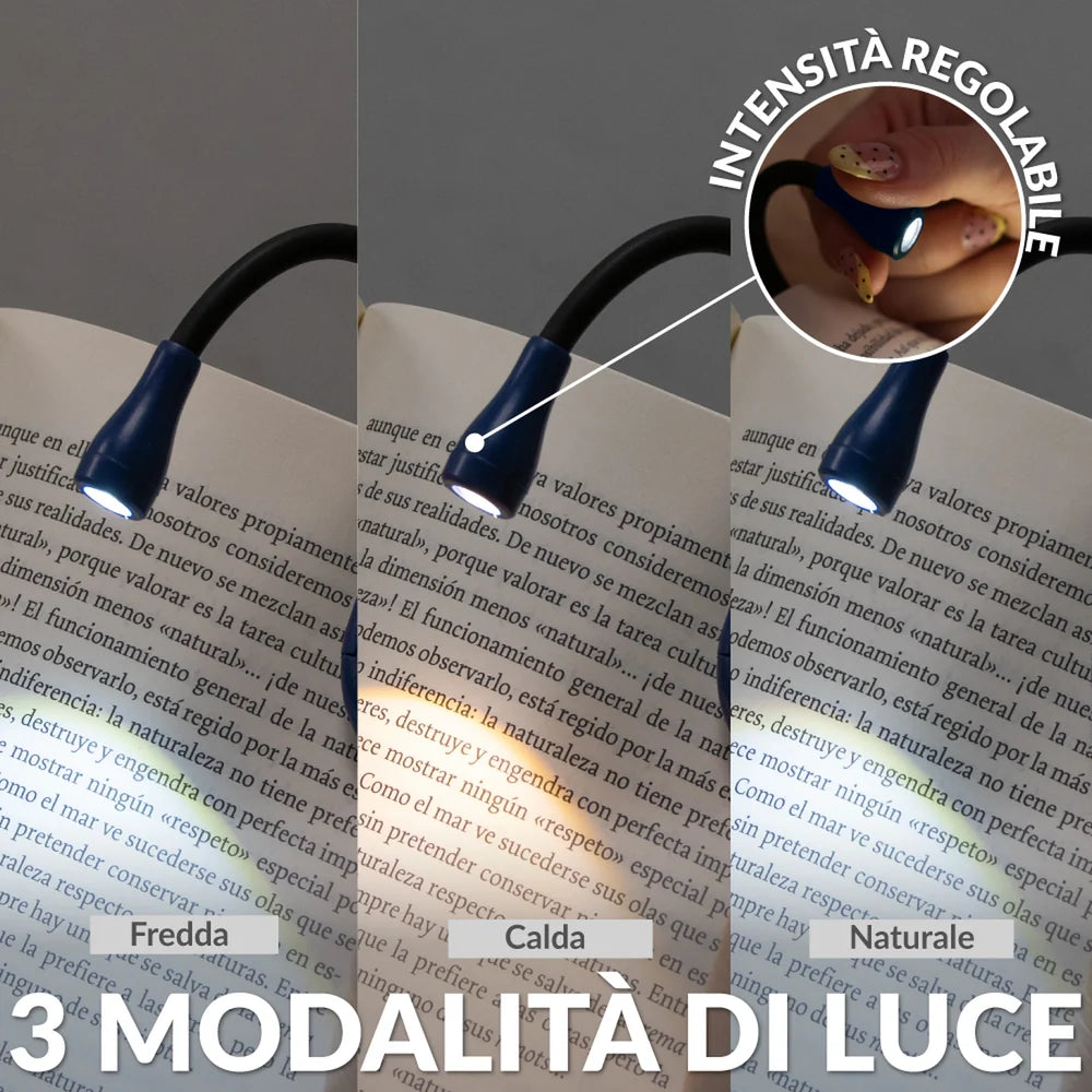 Luce da Lettura "Don't Forget to Light Me Up"