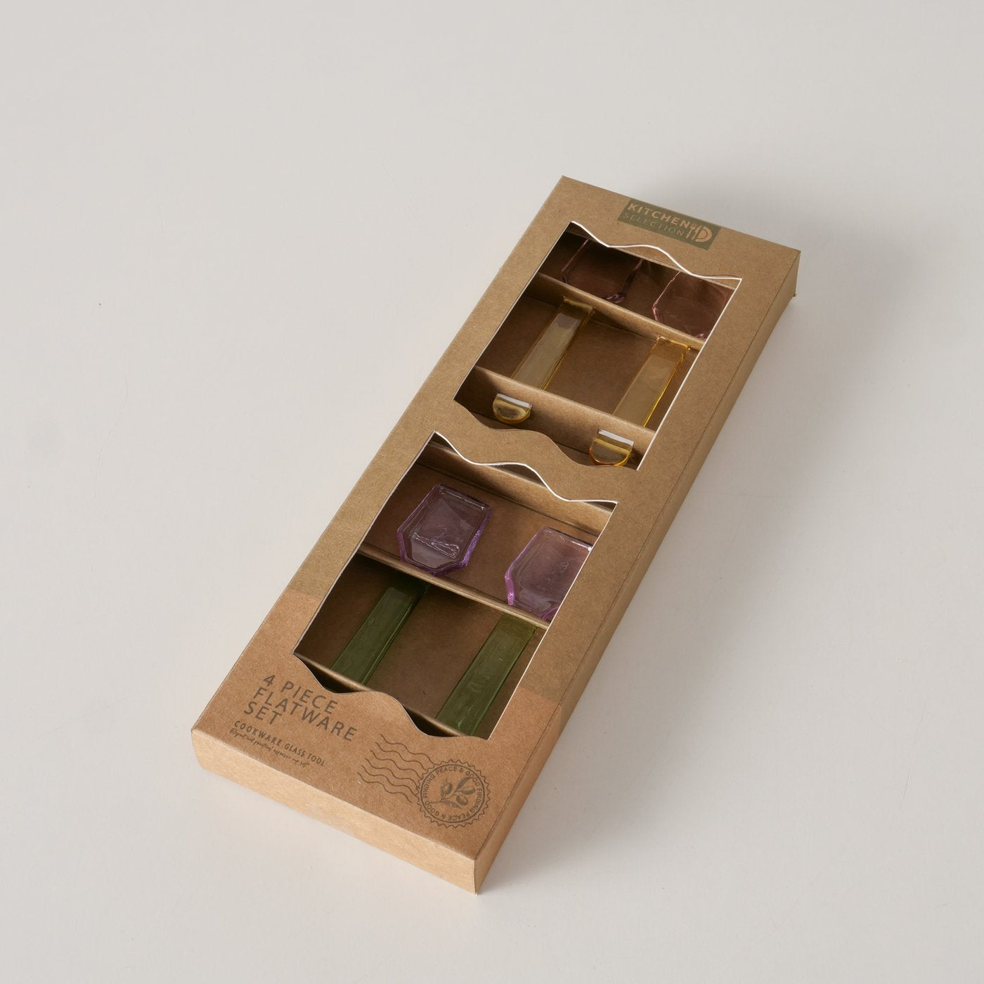 Set 4 pz cucchiaini gelato Ice