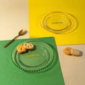 Set 2 piattini WD Life Style giallo e blu