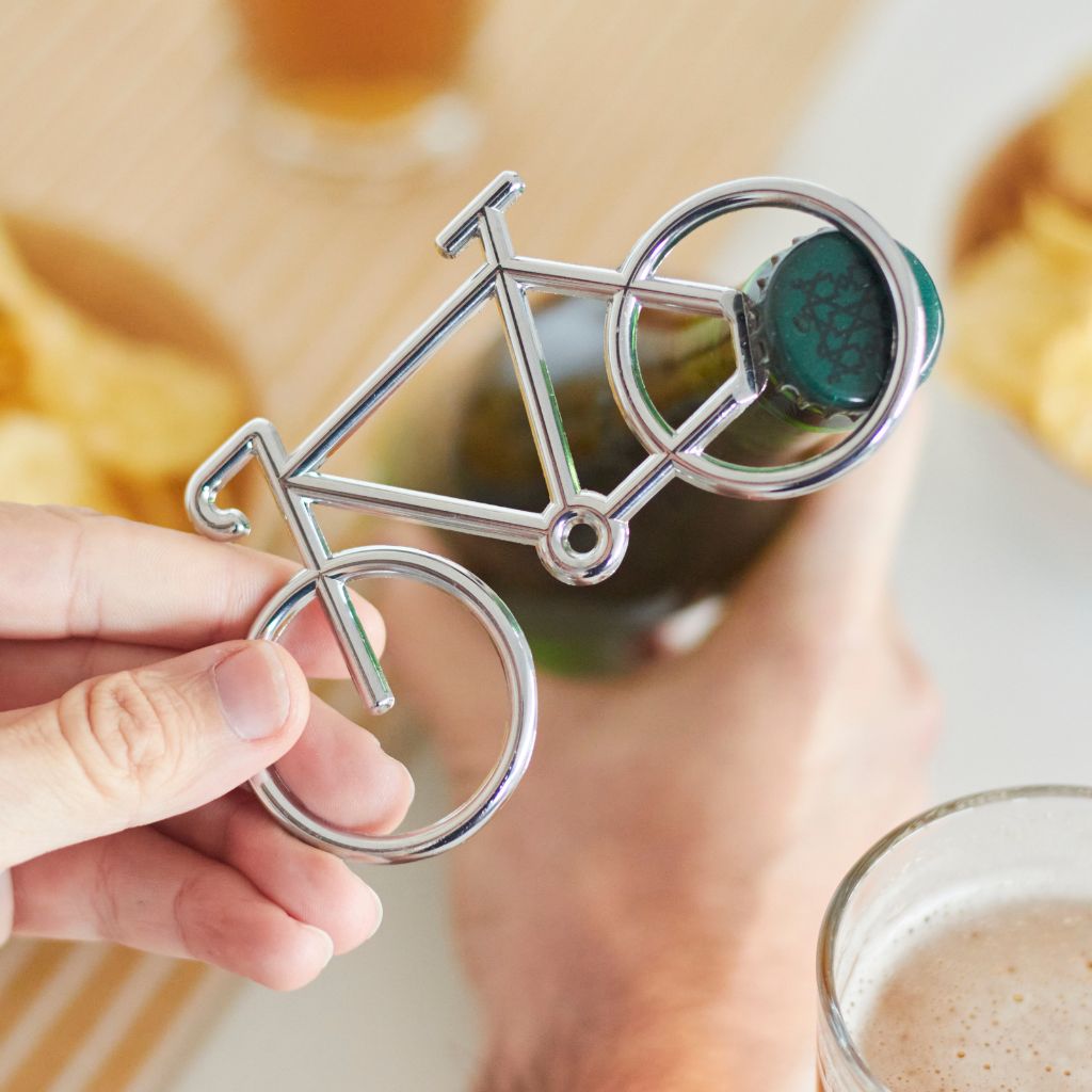 Apribottiglia bicicletta