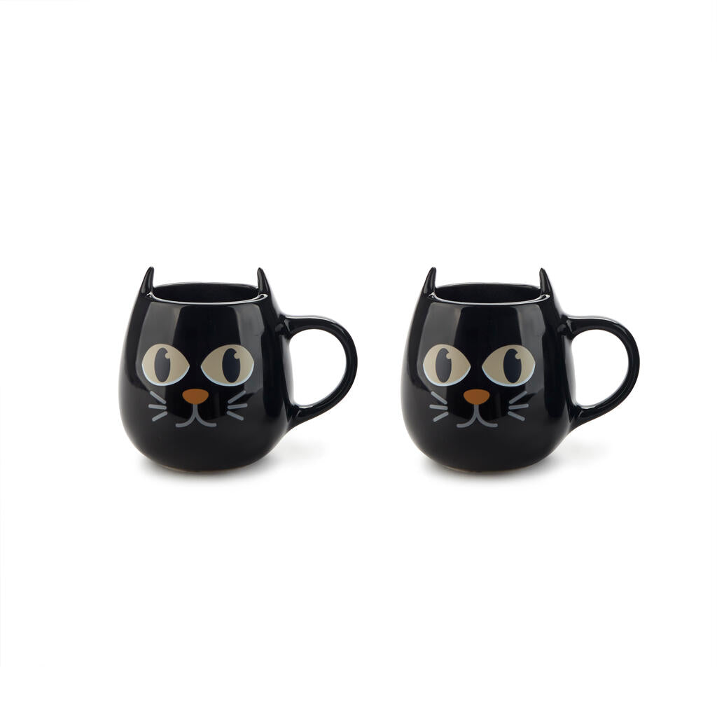 Set 2 tazze caffè Cat