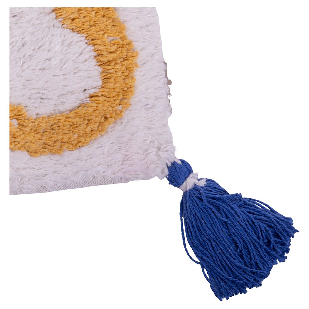 Tappeto bagno in cotone con nappine more amor