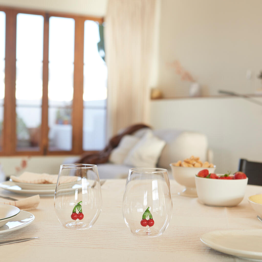 Set 2 Bicchieri Cherry