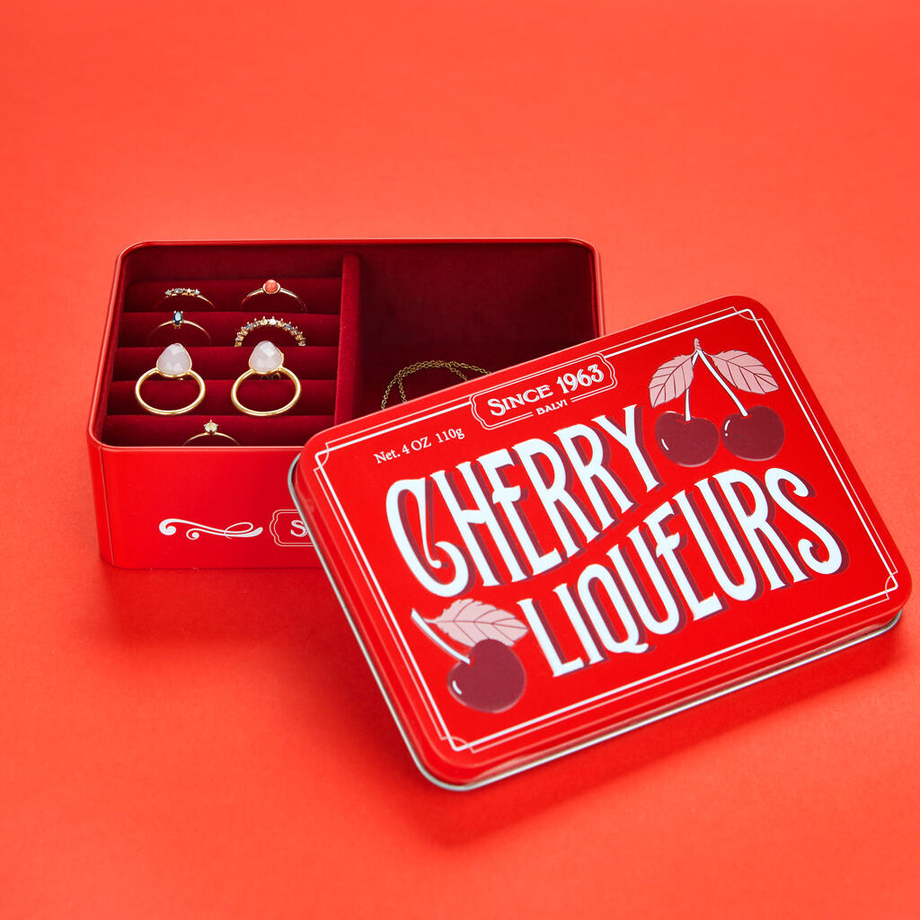 Portagioie scatola Cherry