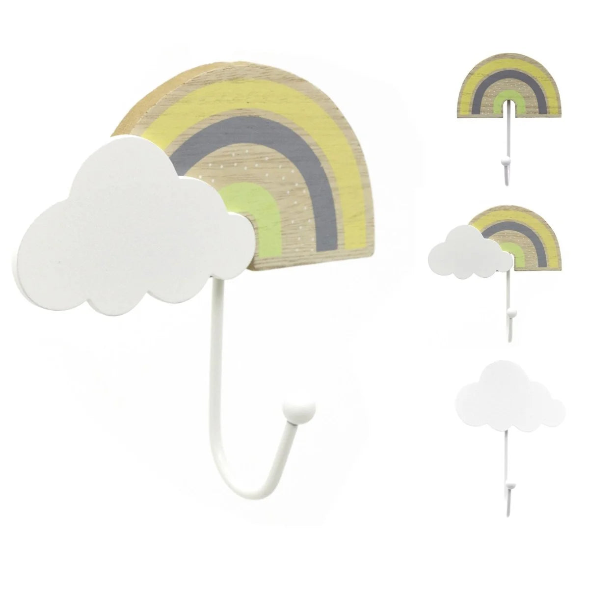 Ganci Appendiabiti Arcobaleno Nuvola