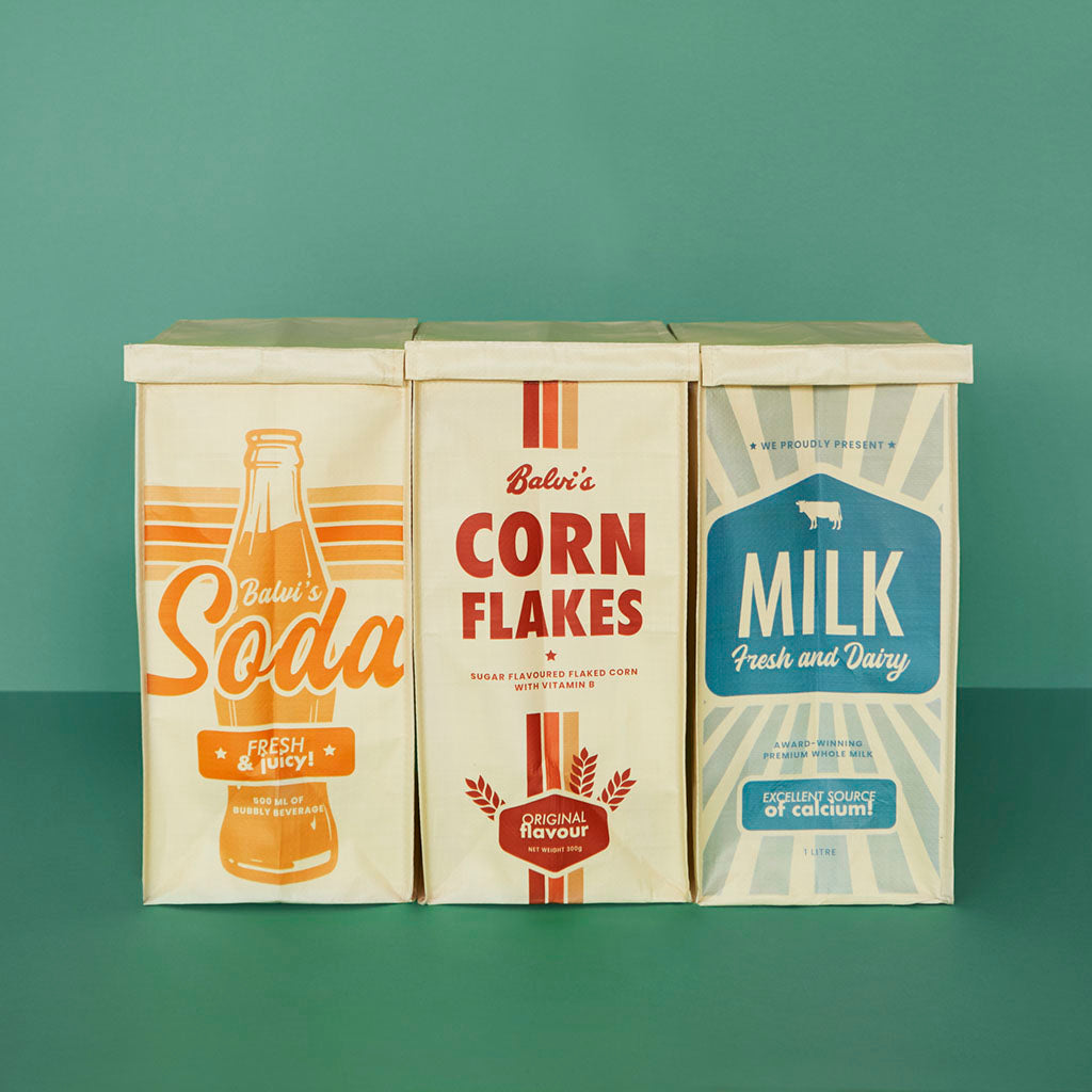 Set borse riciclaggio retro x 3
