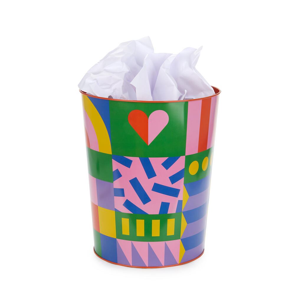 Cestino carta Los Pepes Hearts
